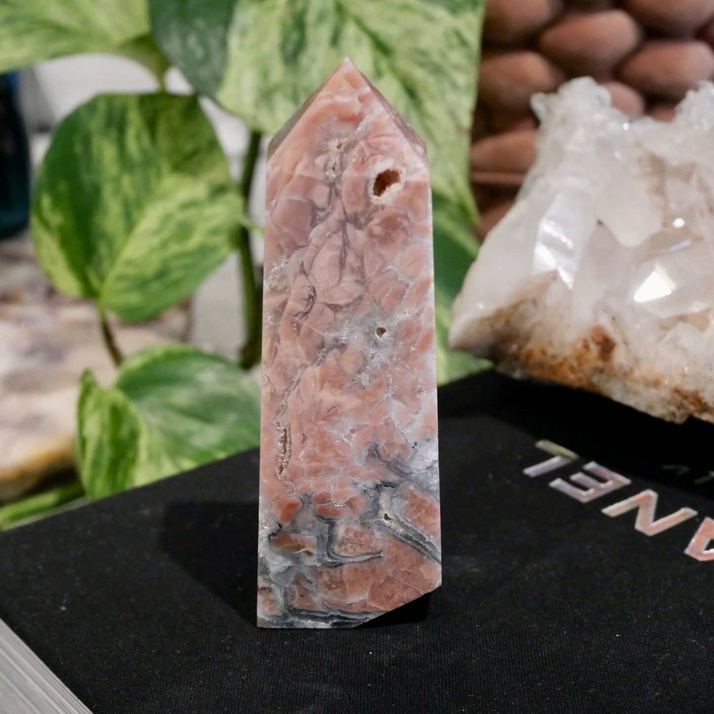 Pink Agate Tower No 104