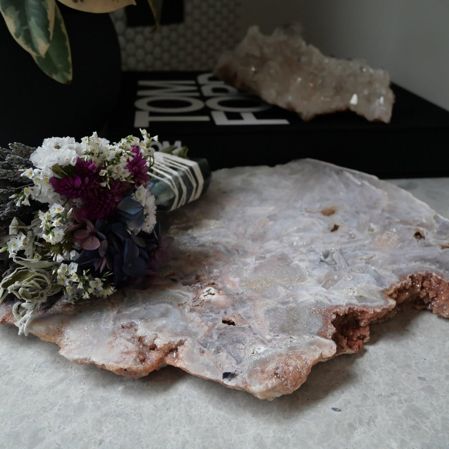 Pink Amethyst Slab No 72