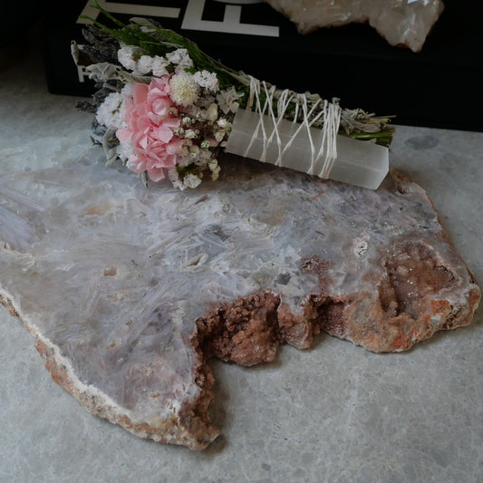 Pink Amethyst Slab No 74