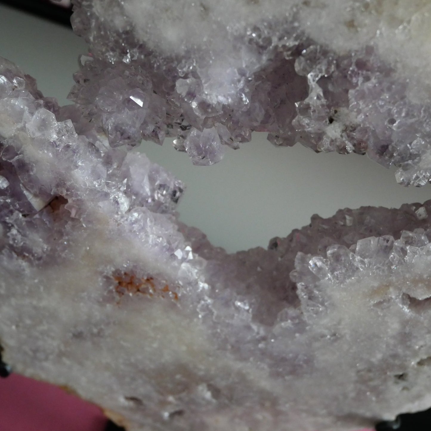 Pink Amethyst High Grade Slab on a Stand No 305