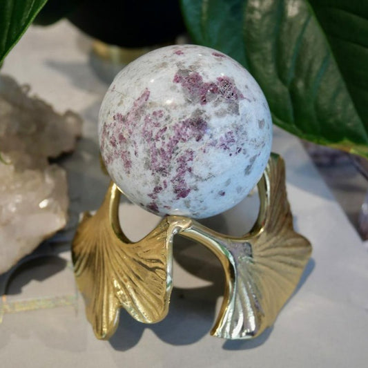 Pink Blossom Tourmaline 65mm Sphere No 17