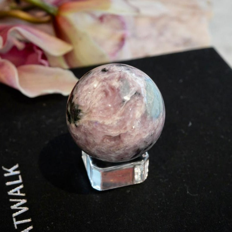 Pink Charoite Sphere No 114