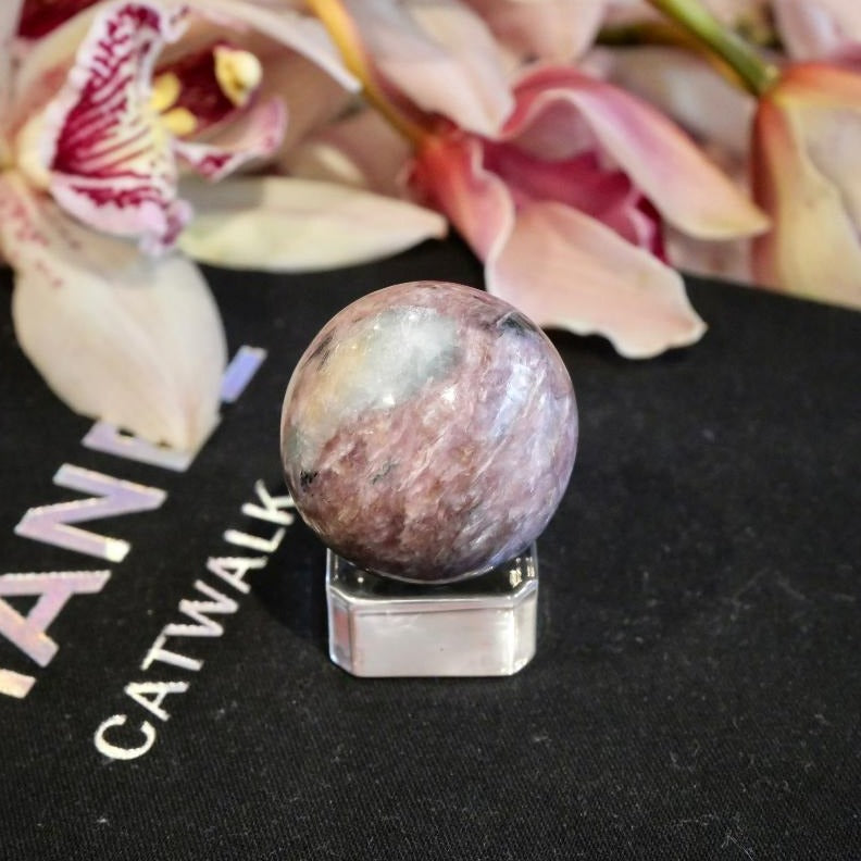 Pink Charoite Sphere No 116