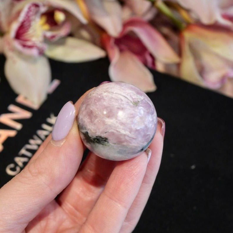 Pink Charoite Sphere No 120