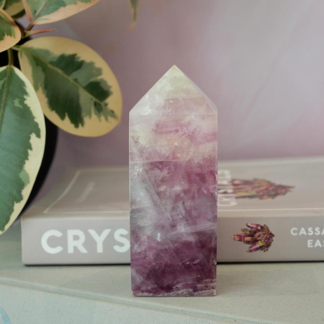 Pink Fluorite Tower No 69