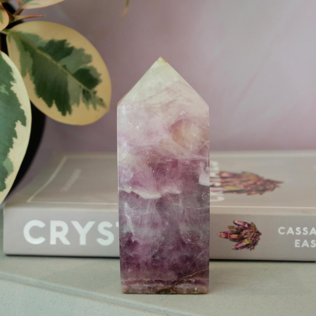 Pink Fluorite Tower No 69