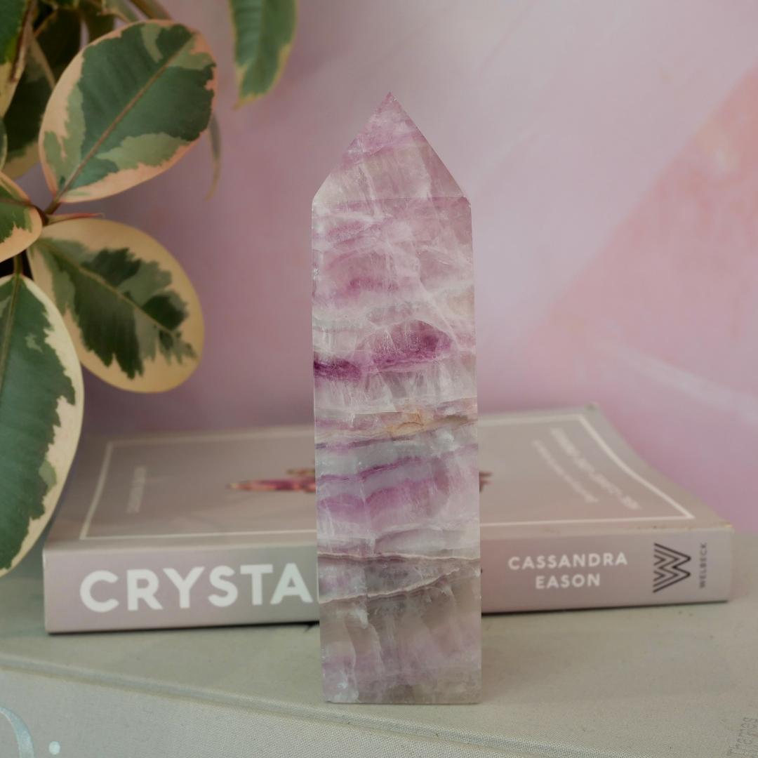 Pink Fluorite Tower No 70