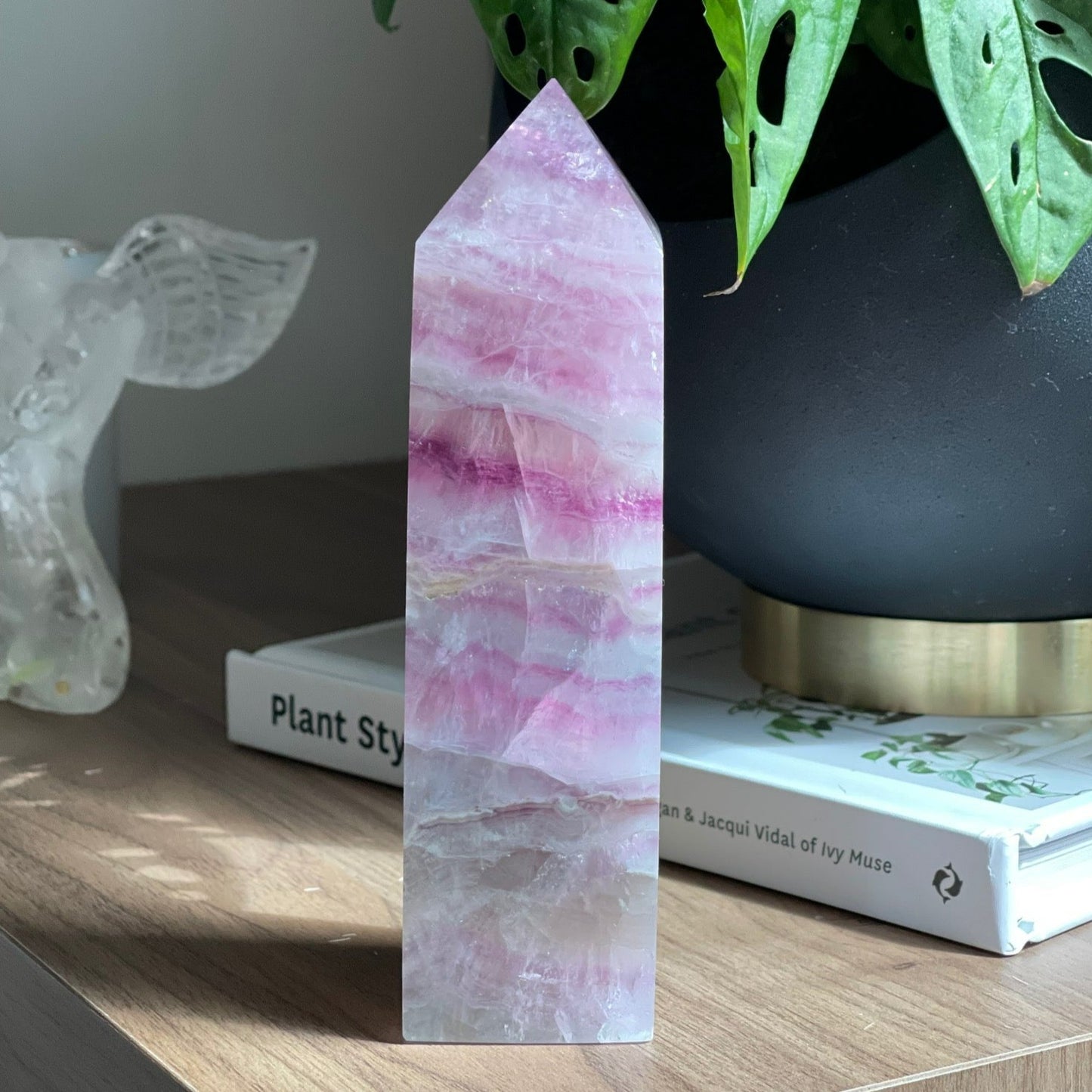 Pink Fluorite Tower No 70