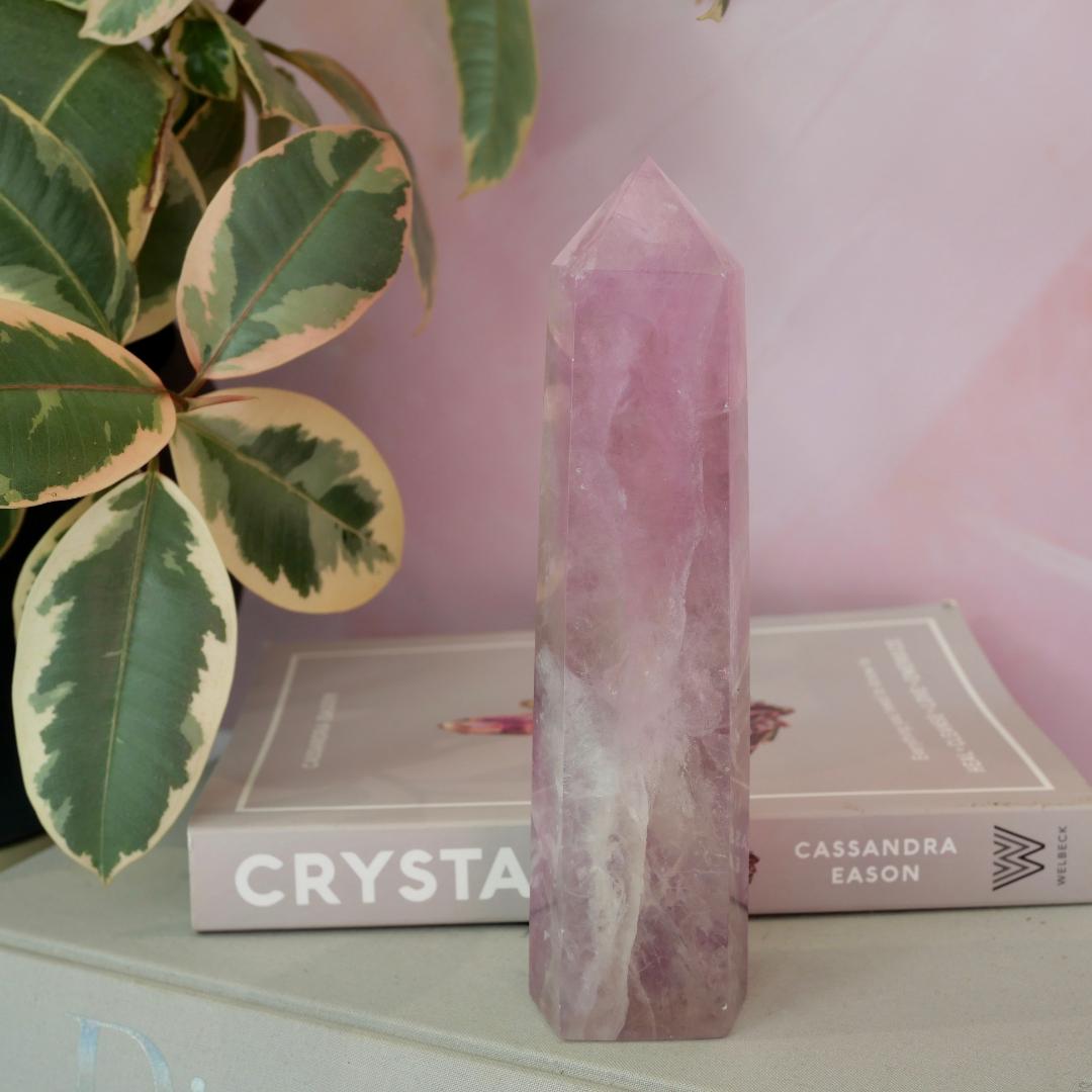 Pink Fluorite Tower No 71