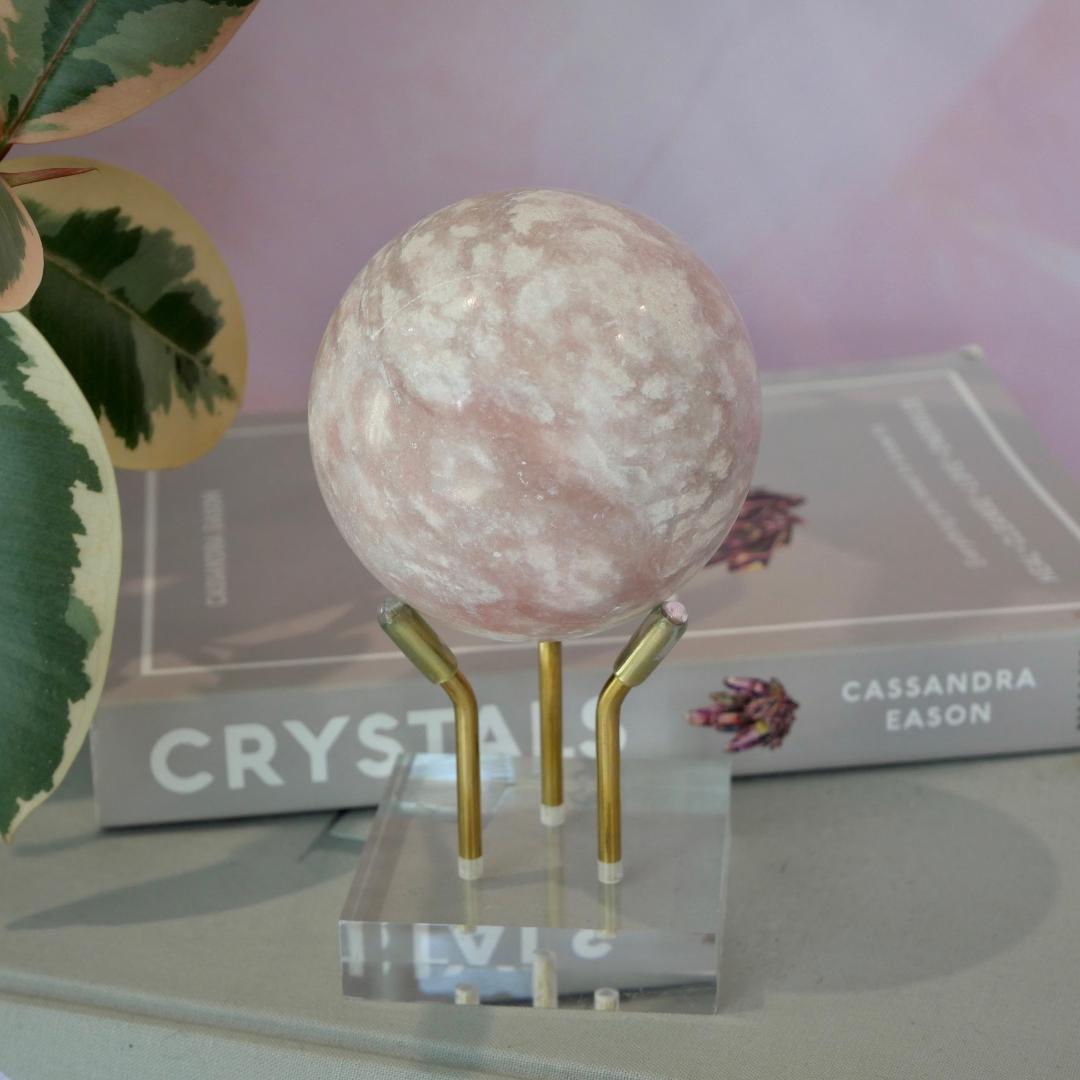 Pink Opal Sphere No 126