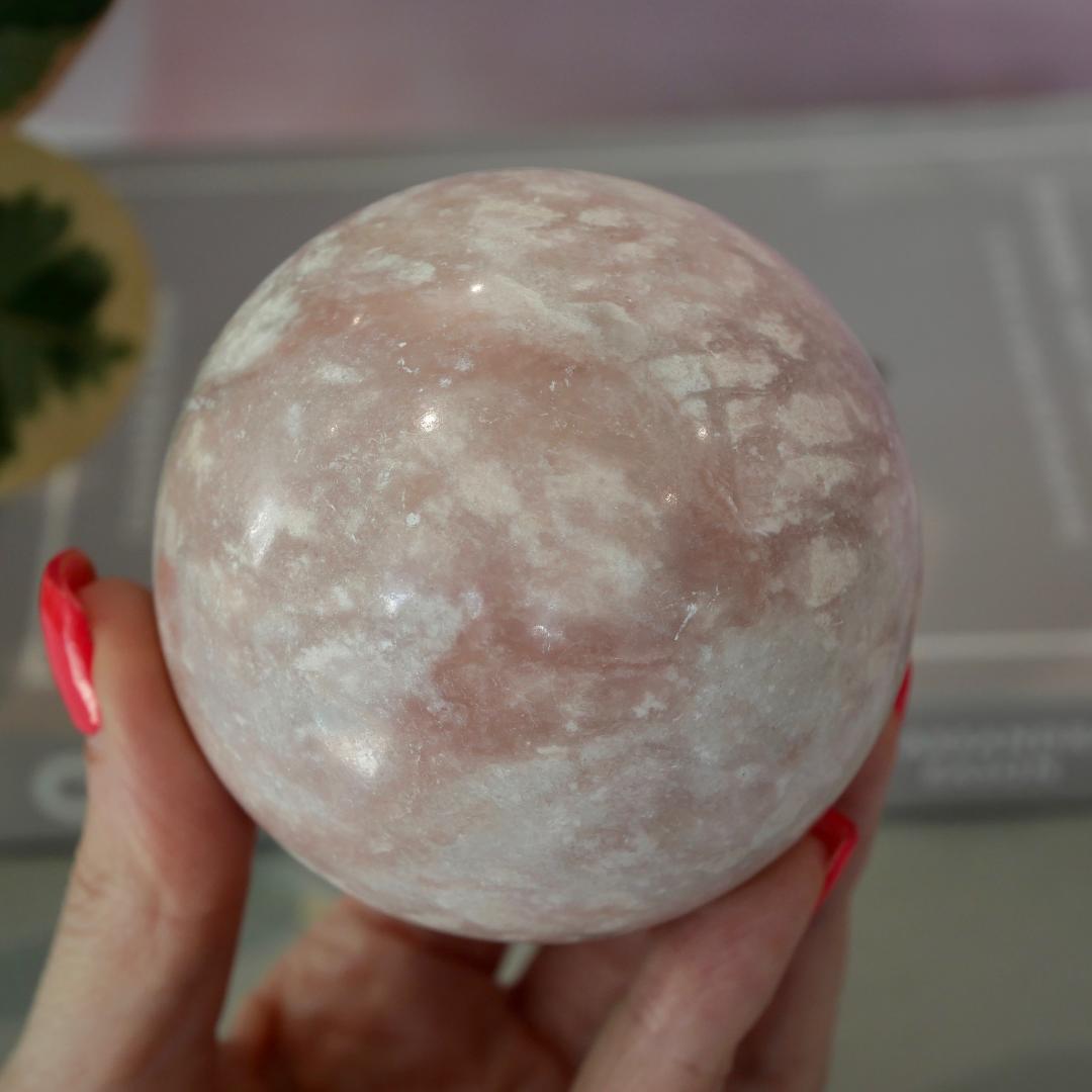 Pink Opal Sphere No 126