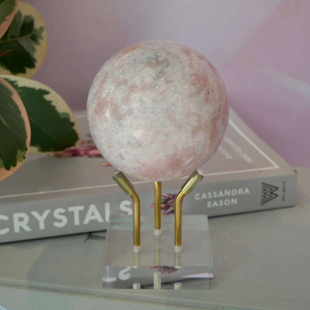 Pink Opal Sphere No 127