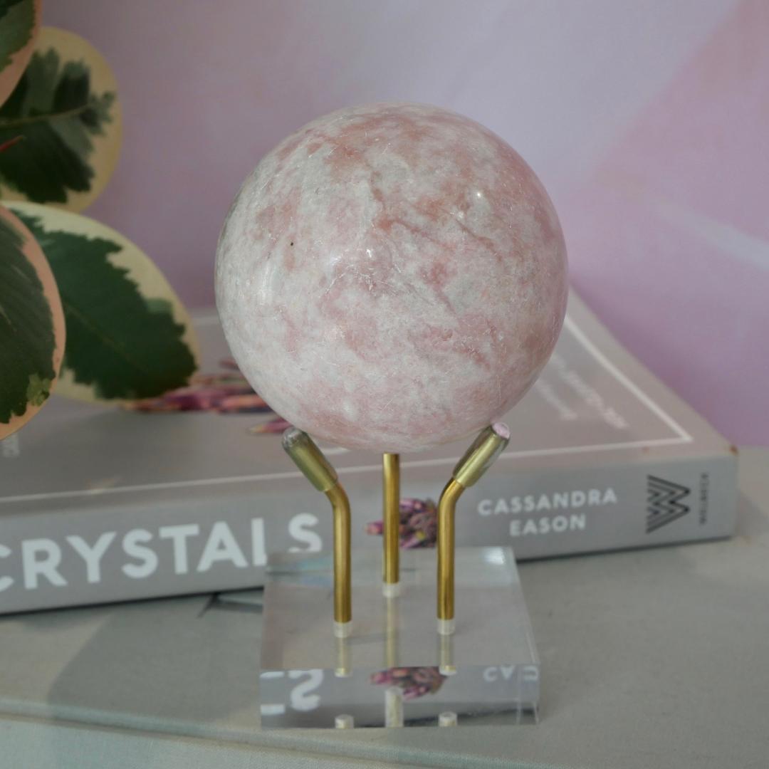 Pink Opal Sphere No 127