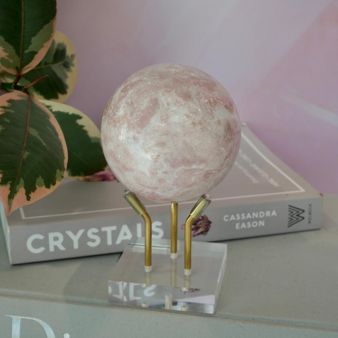 Pink Opal Sphere No 128