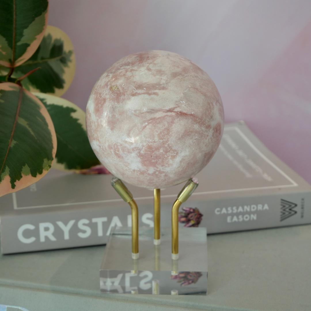 Pink Opal Sphere No 128