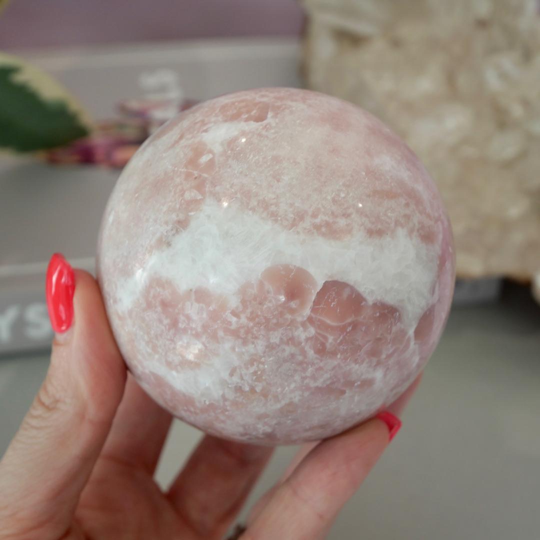 Pink Opal Sphere No 128