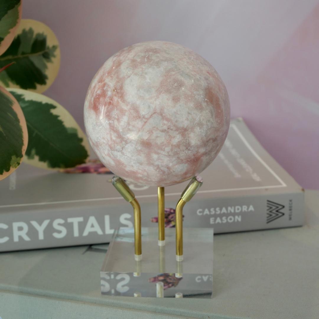 Pink Opal Sphere No 129