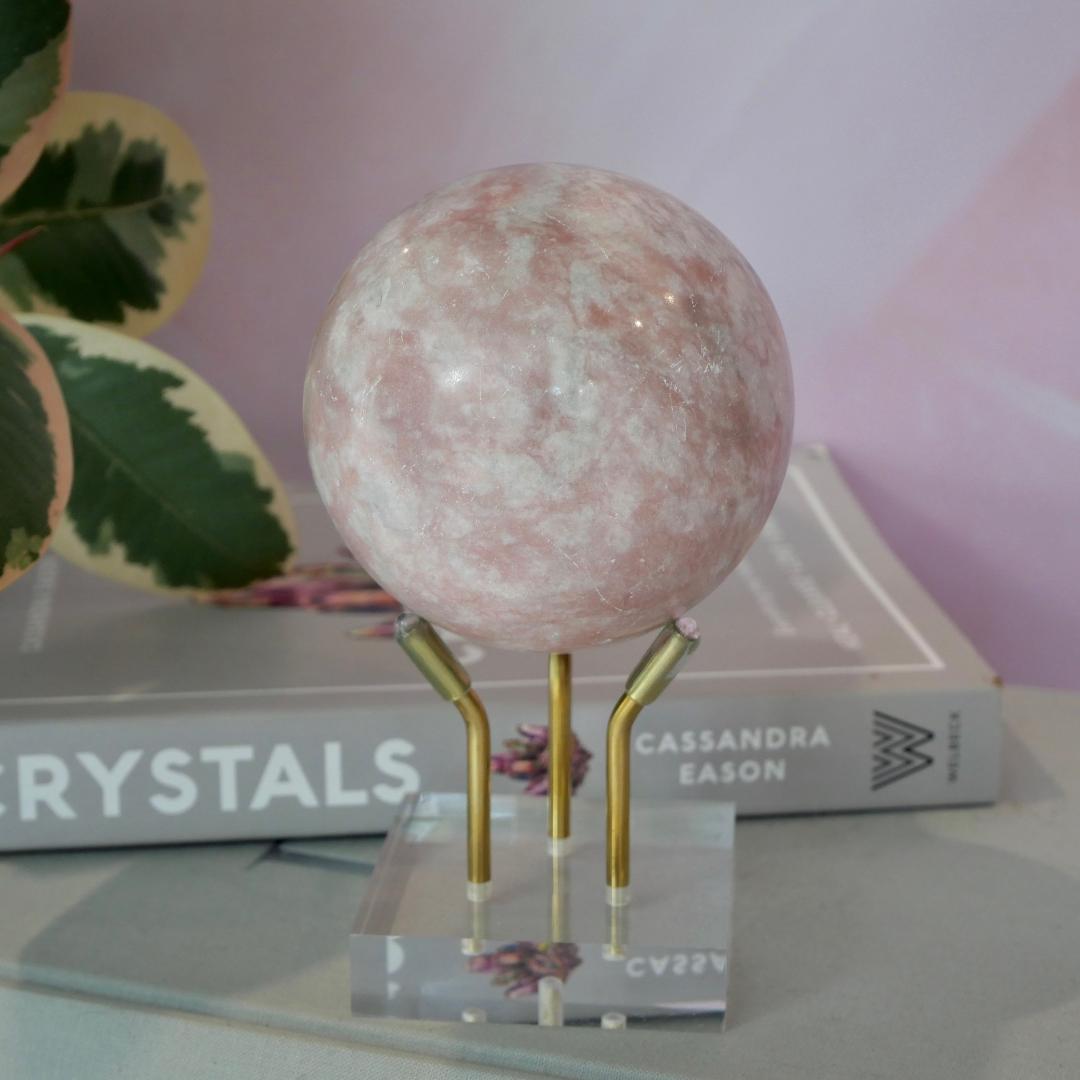 Pink Opal Sphere No 129