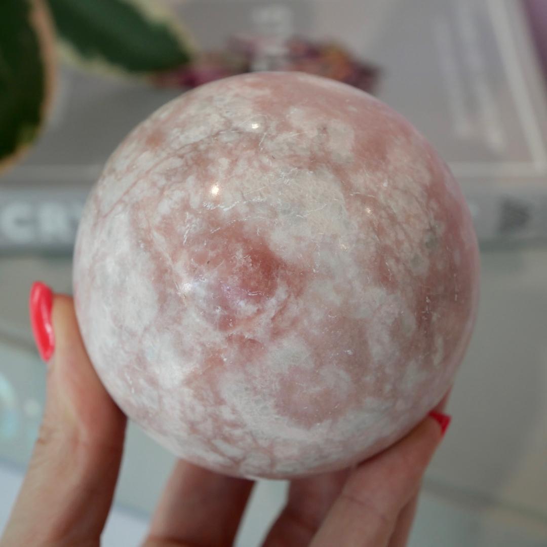 Pink Opal Sphere No 129