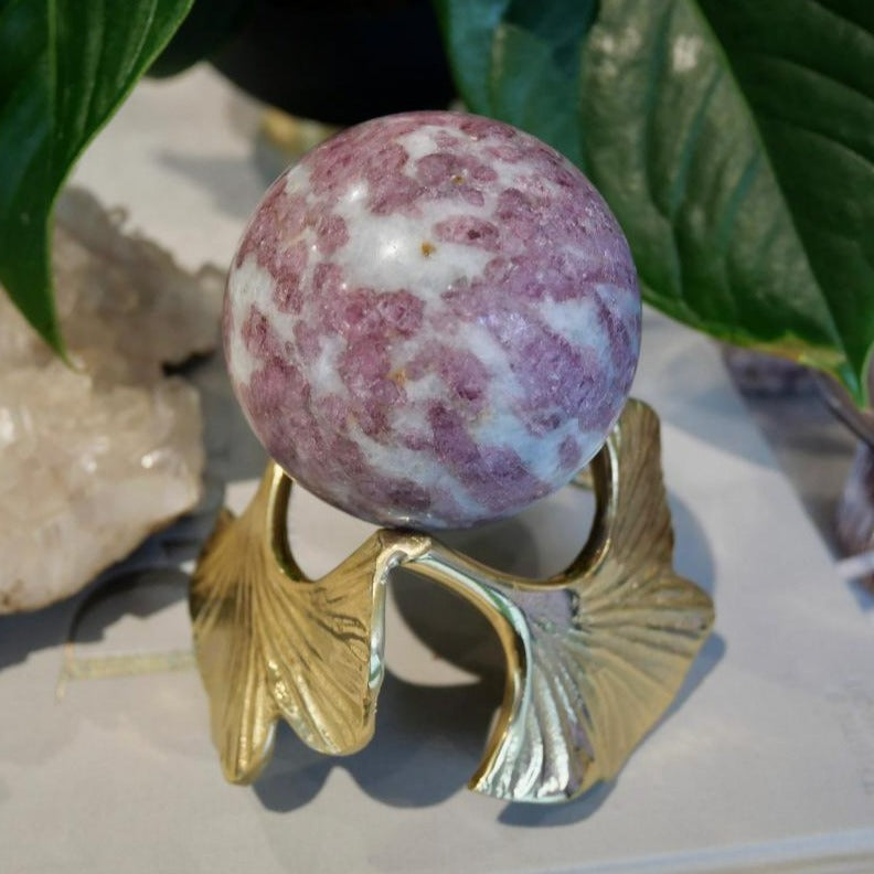 Pink Tourmaline Sphere No 237