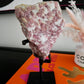 Raw High Grade Pink Tourmaline on Stand No 370