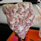 Raw High Grade Pink Tourmaline on Stand No 370