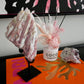 Raw High Grade Pink Tourmaline on Stand No 372
