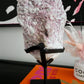 Raw High Grade Pink Tourmaline on Stand No 373