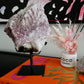 Raw High Grade Pink Tourmaline on Stand No 374