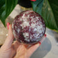 Plum Blossom Tourmaline 77mm Sphere No 12