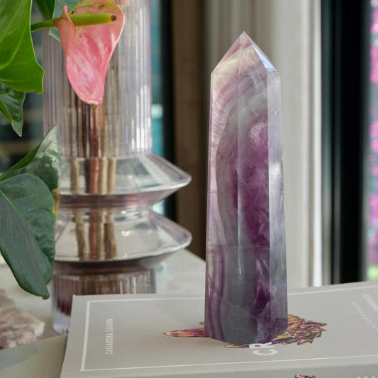 Rainbow Fluorite Tower No 61