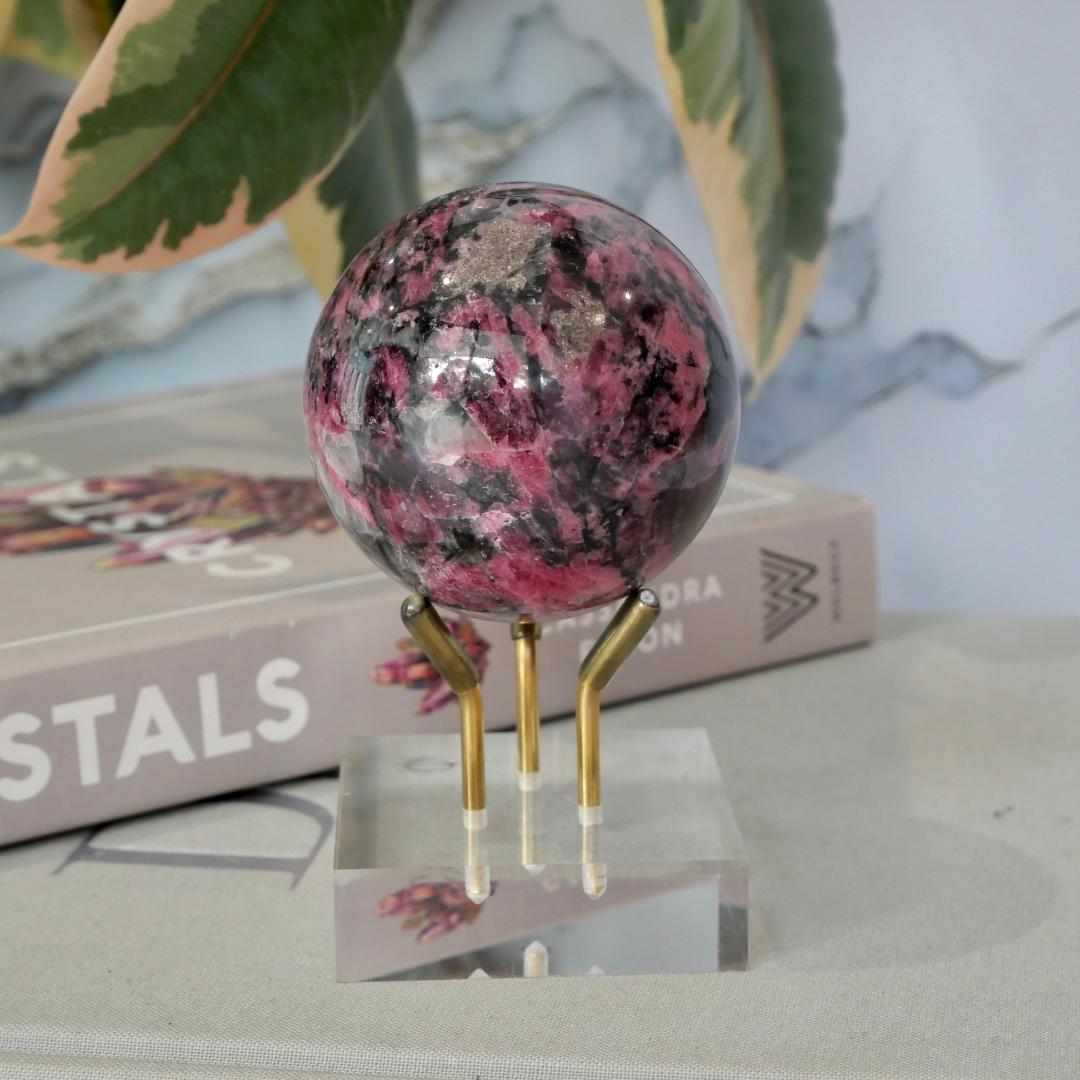 Rhodonite Sphere No 110