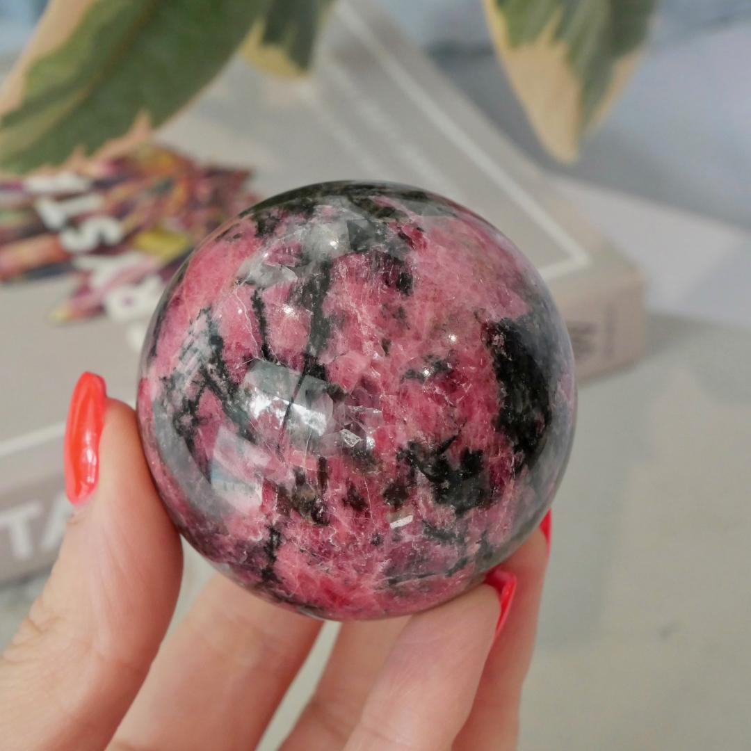 Rhodonite Sphere No 110