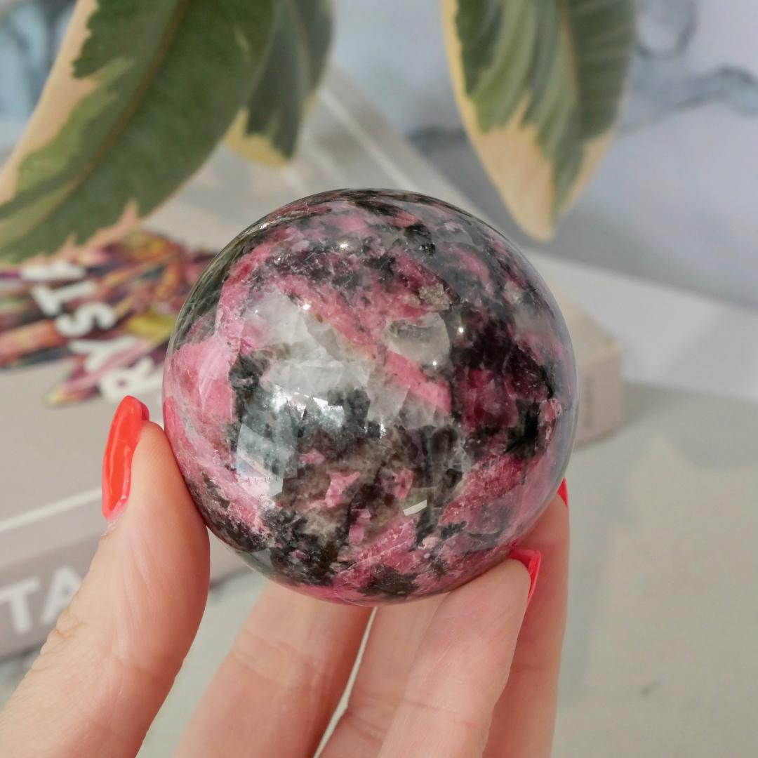 Rhodonite Sphere No 110