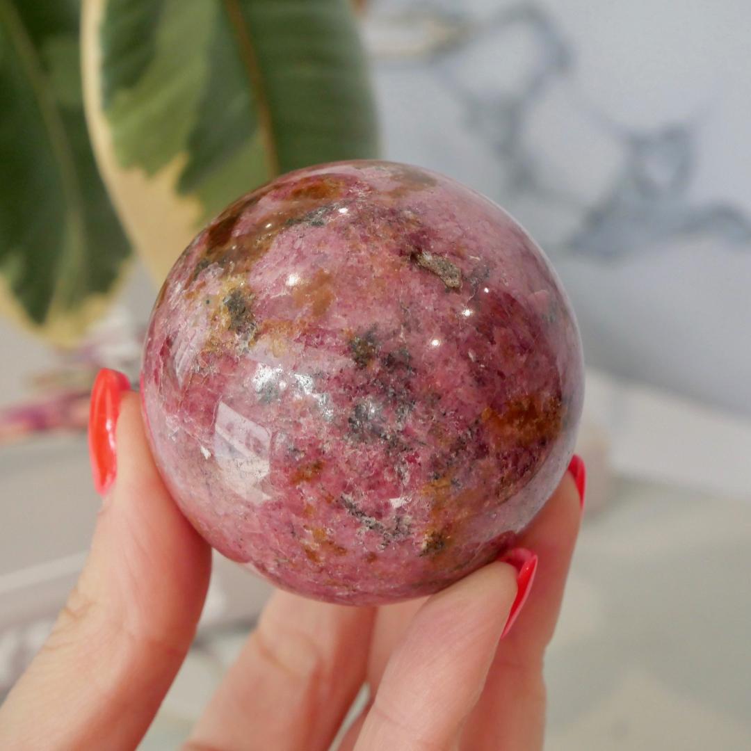 Rhodonite Sphere No 111