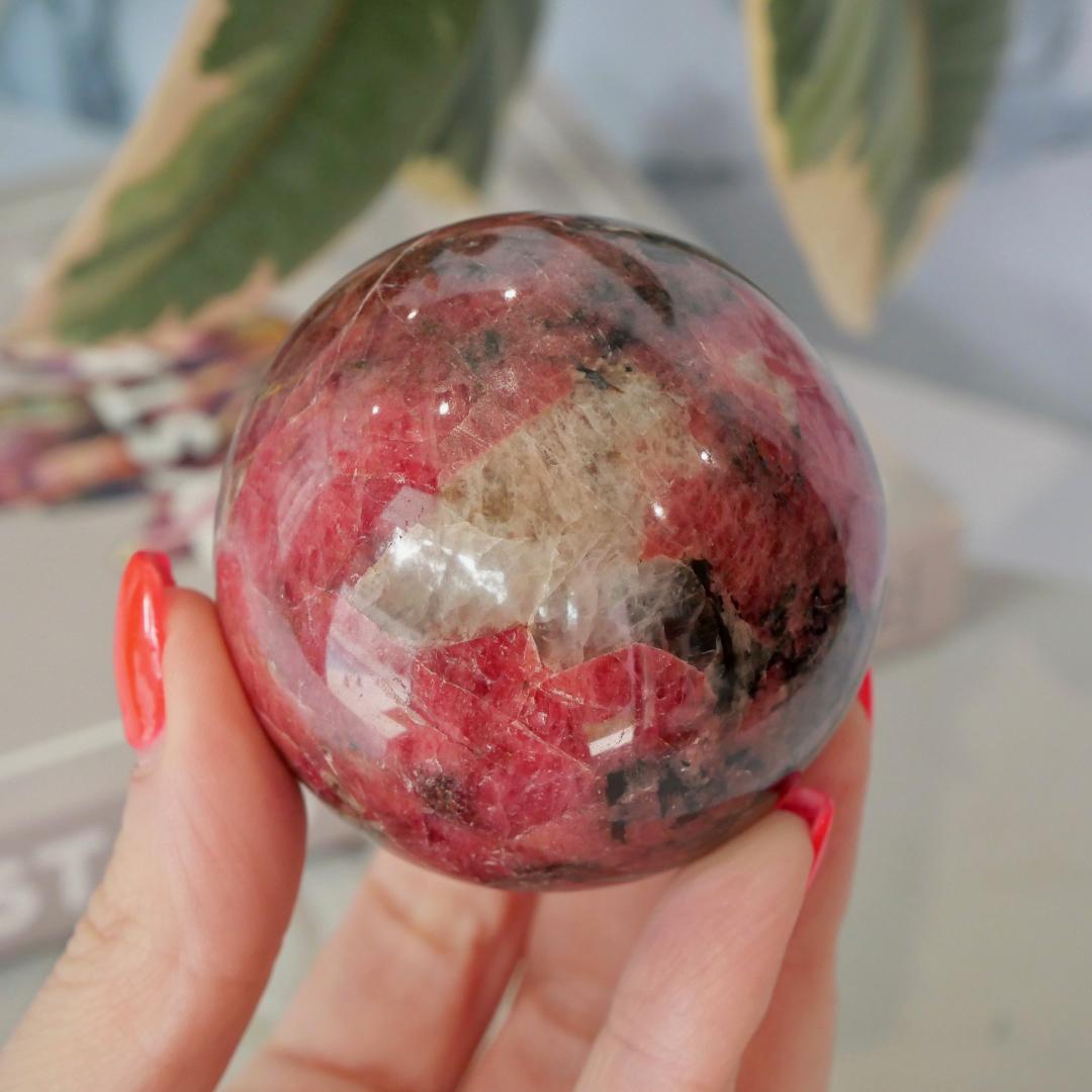 Rhodonite Sphere No 112