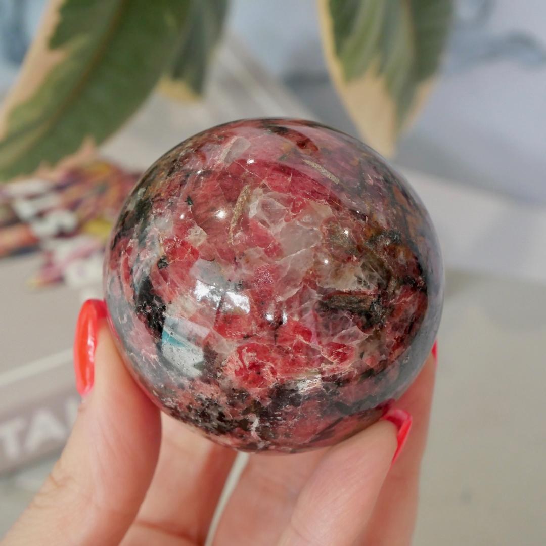 Rhodonite Sphere No 112