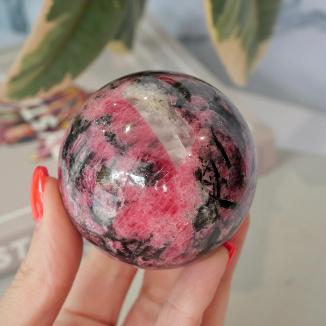 Rhodonite Sphere No 113