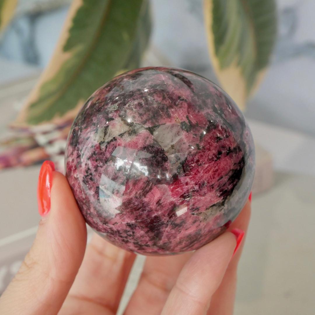 Rhodonite Sphere No 113