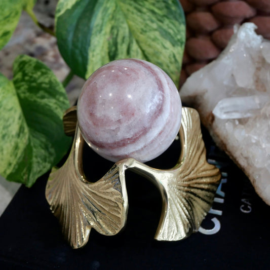 Rose Calcite Sphere No 69