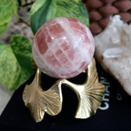 Rose Calcite Sphere No 71