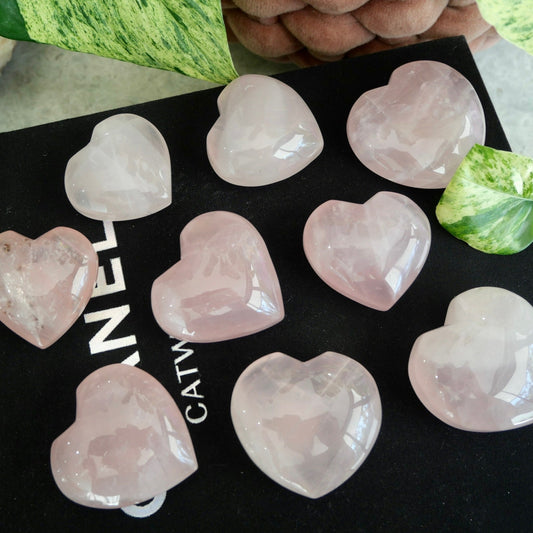 Rose Quartz Hearts