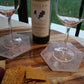 Rose Quartz Hexagon Set of 4 Coasters