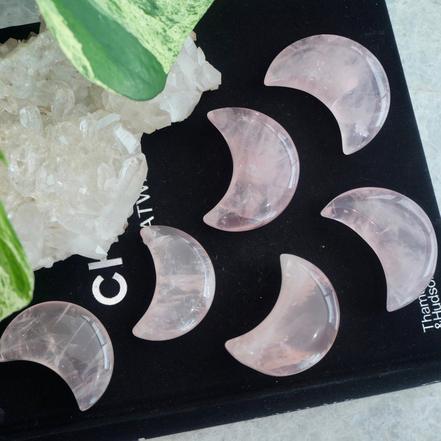 Rose Quartz Moons