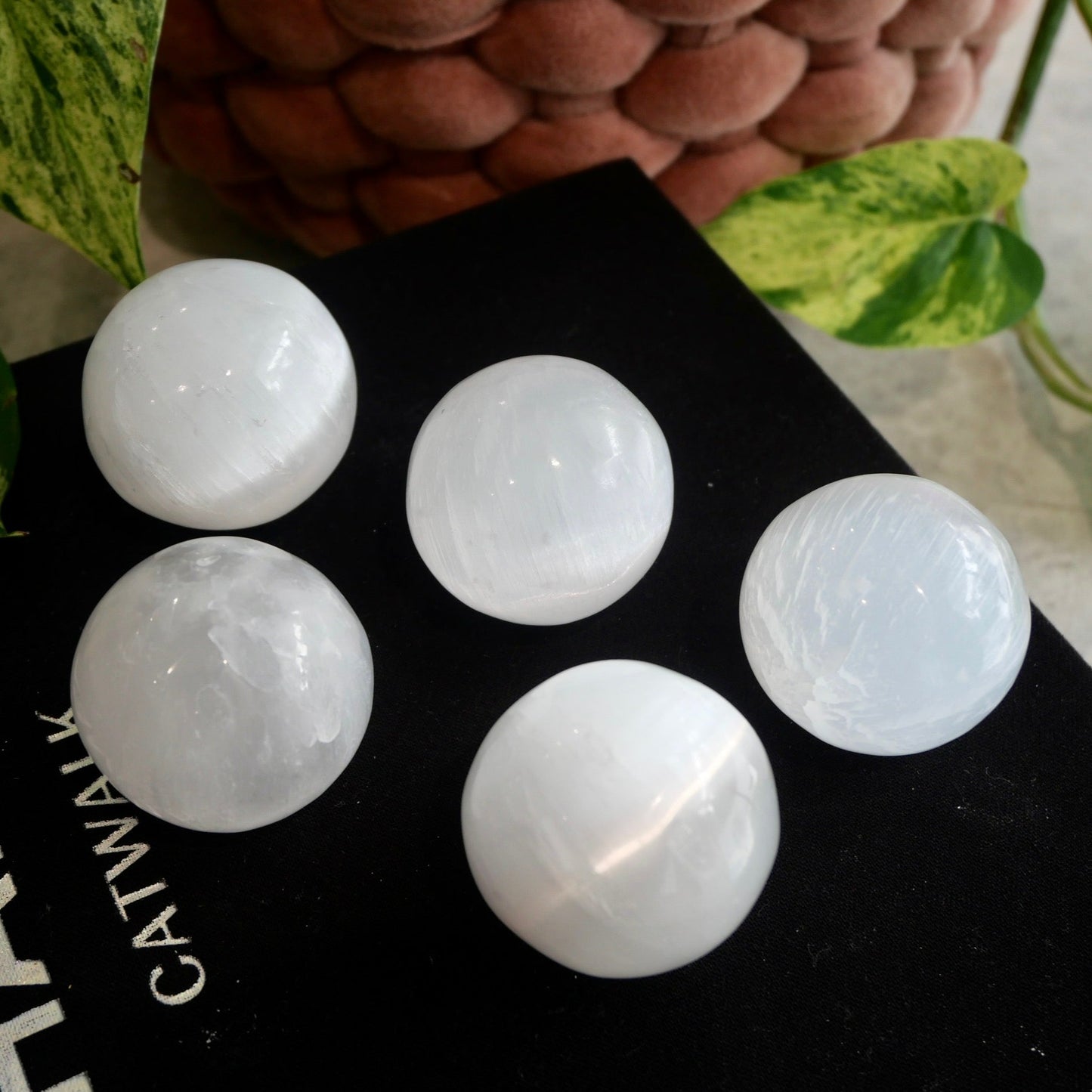 Selenite Small Spheres