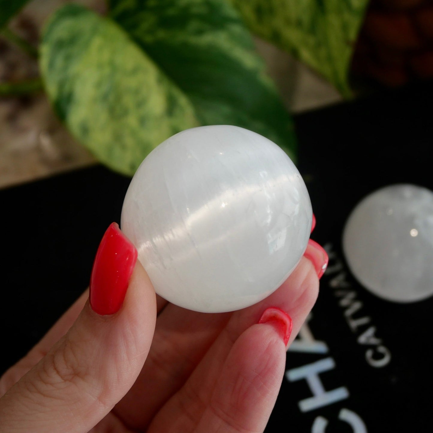 Selenite Small Spheres