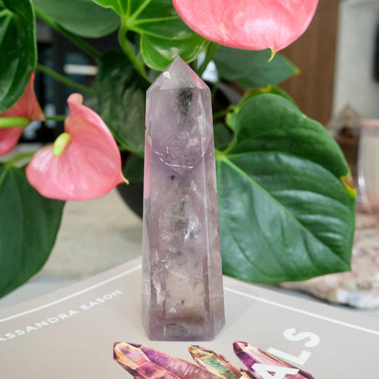 Smokey Amethyst Quartz Tower No 40