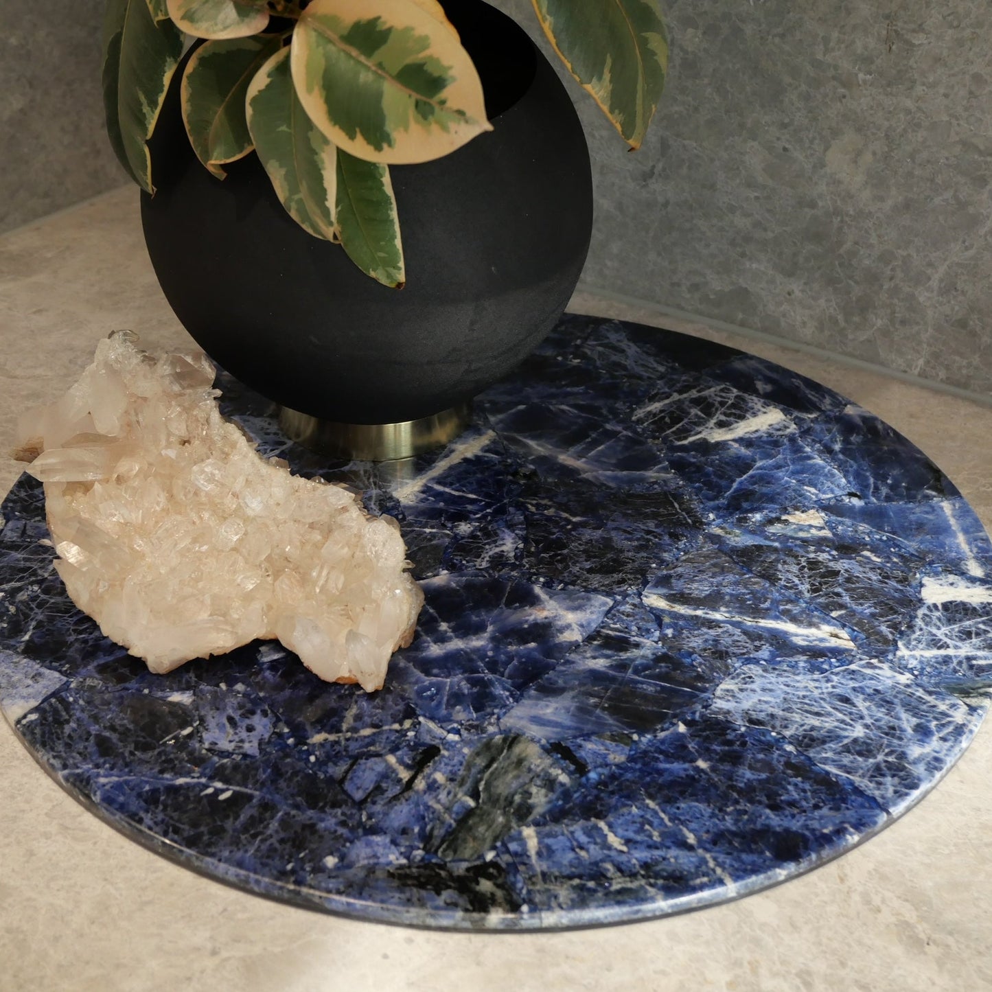 Sodalite Round 450mm Platter