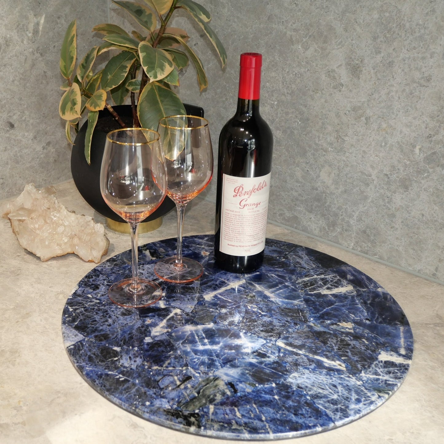 Sodalite Round 450mm Platter