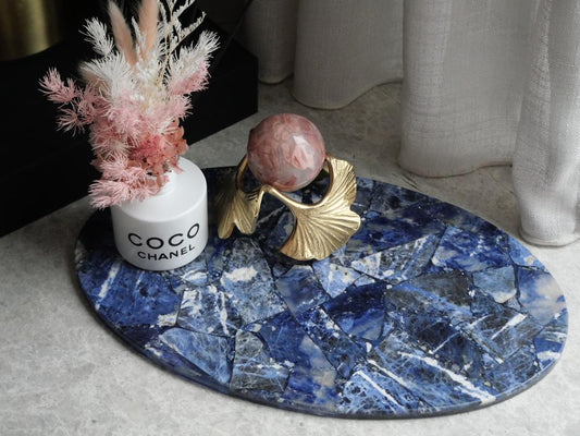 Sodalite Oval Platter